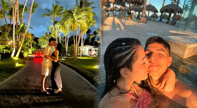 Piero Quispe y Cielo Berrios se encuentran disfrutando de sus vacaciones.