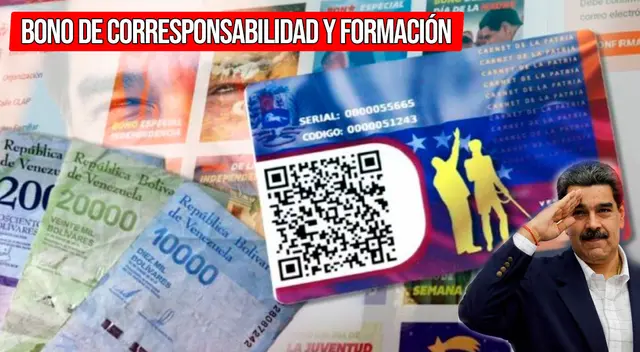 El Bono de Corresponsabilidad y Formación ya está disponible en Venezuela. Aprende cómo cobrarlo hoy vía Sistema patria. El Bono de Corresponsabilidad y Formación ya está disponible en Venezuela. Aprende cómo cobrarlo hoy vía Sistema patria.