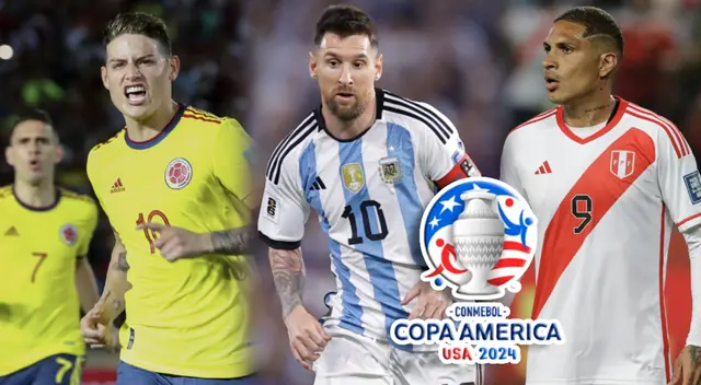 Selección peruana y sus posibles rivales en la Copa América 2024