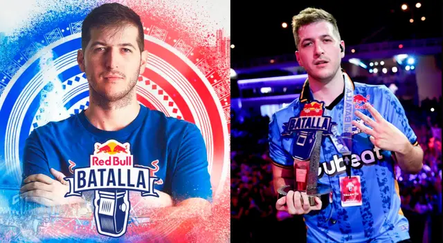 Chuty se llevó el cinturón al coronarse campeón de la final internacional Red Bull.