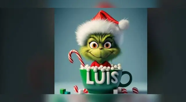 Descarga tu nombre con el Grinch en Ideogram 2023