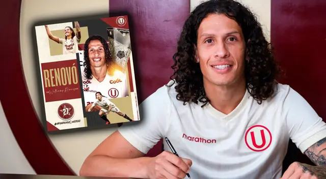Williams Riveros renovó con Universitario