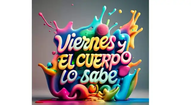 Celebra un viernes con esta divertida foto en 3D de Ideogram