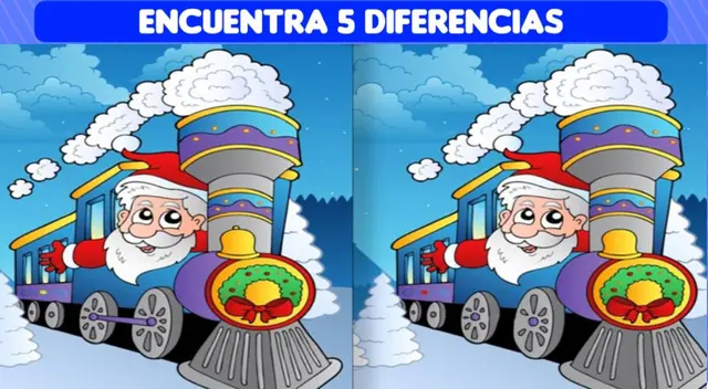 Si crees que eres hábil podrás dar con las 5 diferencias del reto