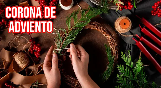 Revisa la guía completa para saber cómo hacer una corona de adviento para Navidad.