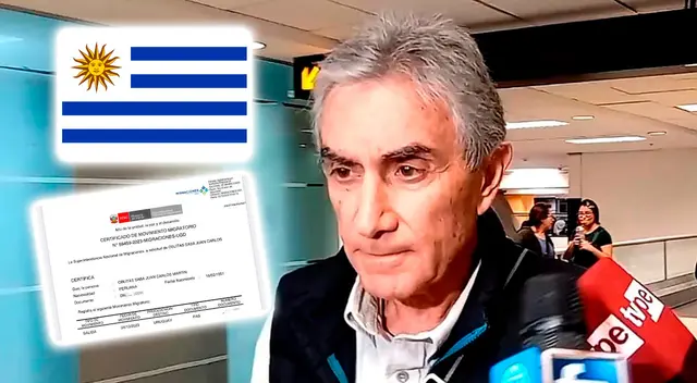 Juan Carlos Oblitas finalmente viajó a Uruguay para reunirse con Jorge Fossati