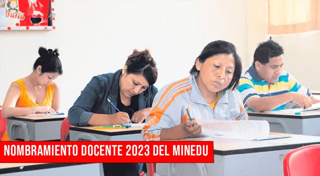 Consulta los detalles del nombramiento docente 2023 del Ministerio de Educación. Consulta los detalles del nombramiento docente 2023 del Ministerio de Educación.