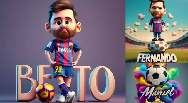 Conoce más detalles de lo que son las fotos en 3D de Messi Conoce más detalles de lo que son las fotos en 3D de Messi