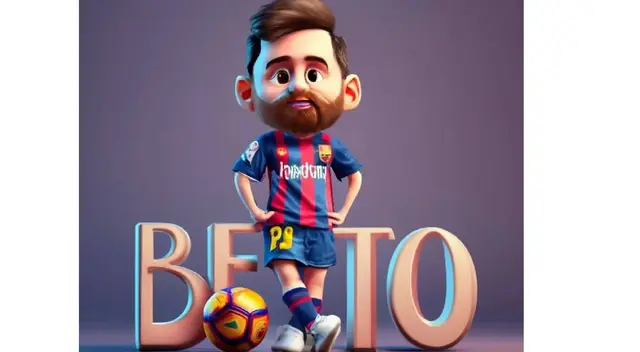 Descarga las mejores fotos en 3D de Messi para enviar Descarga las mejores fotos en 3D de Messi para enviar