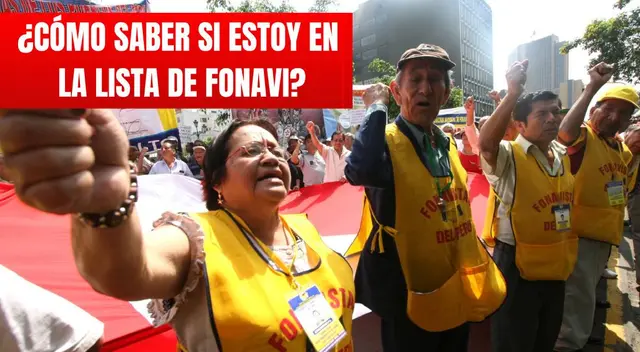¿Cómo saber si estoy en registro de beneficiarios de Fonavi?