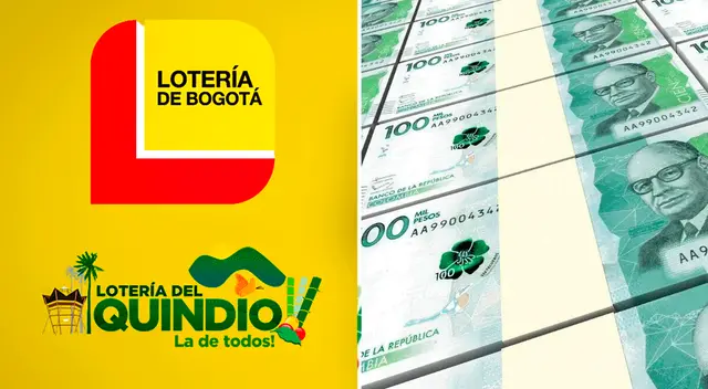 Resultados Lotería de Bogotá y del Quindío HOY, 7 de diciembre.