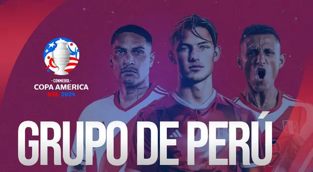 Así quedó el grupo de Perú para la Copa América 2024