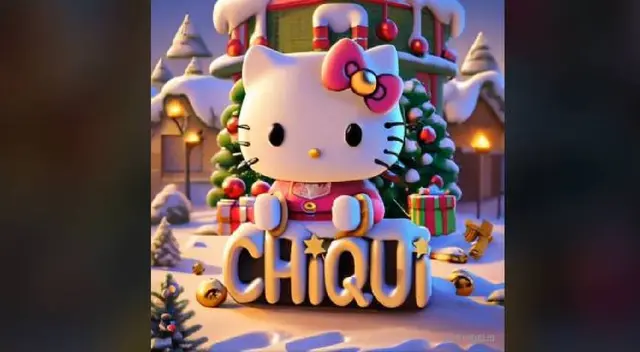 Hello Kitty en Navidad 2023: descubre las fotos más temáticas con la IA Hello Kitty en Navidad 2023: descubre las fotos más temáticas con la IA