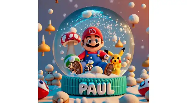 Mario Bros en Navidad con Ideogram: descarga las mejores fotos Mario Bros en Navidad con Ideogram: descarga las mejores fotos