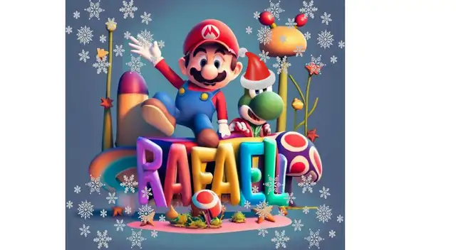 Mario Bros en Navidad 2023: descarga sus postales de IA Mario Bros en Navidad 2023: descarga sus postales de IA