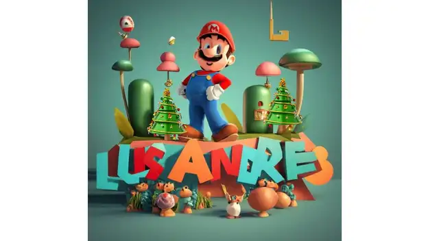 Descarga las mejores fotos de Mario Bros ambientado en Navidad Descarga las mejores fotos de Mario Bros ambientado en Navidad