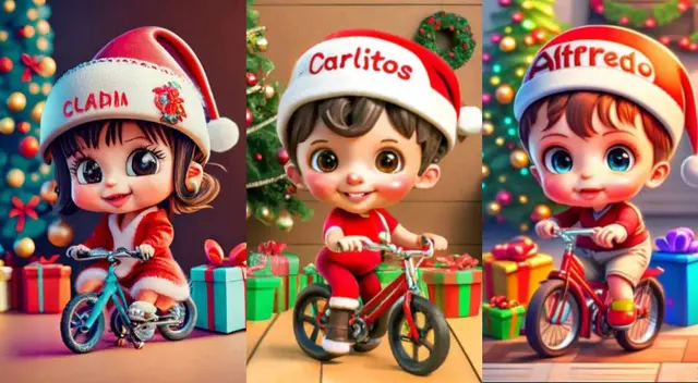 Descarga AQUÍ los diseños personalizados de navidad y sorprende s tus amigos.