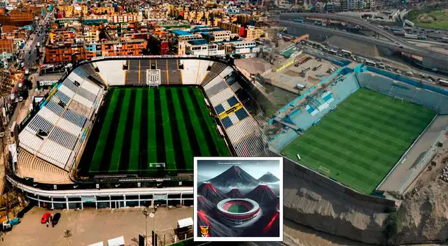 Inteligencia Artificial mostró increíbles imágenes de los estadios en el futuro.