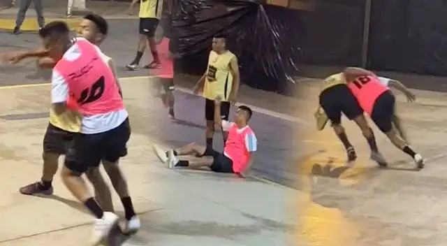 Paolo Hurtado quedó en ridículo durante pichanga