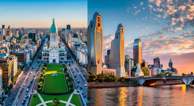 Viste área de Buenos Aires en el 2060, de acuerdo con la Inteligencia Artificial.