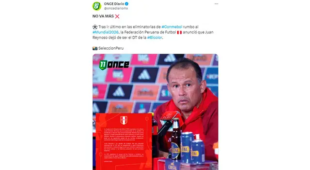 Once Diario de México sobre Juan Reynoso