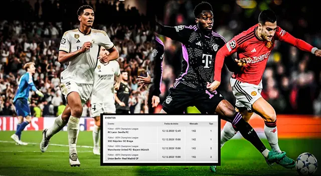 Un hincha apostó todos sus ahorros en los partidos de la Champions League.