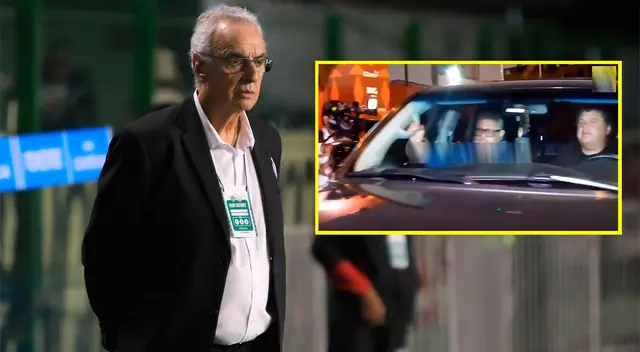 Así fue la salida del representante de Jorge Fossati tras salir de Videna