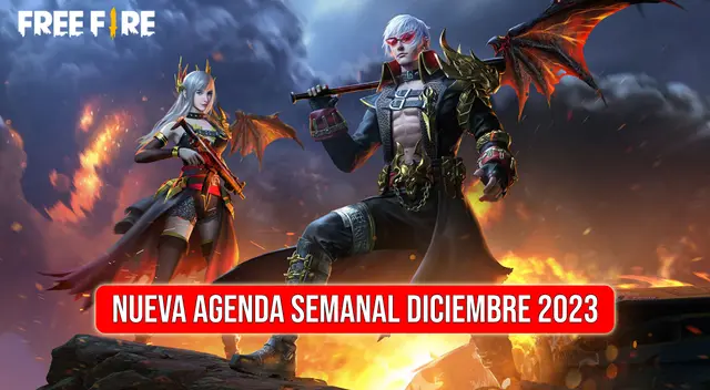 Conoce cuáles son todas las recompensas que se entregarán en la nueva agenda semanal de Free Fire.
