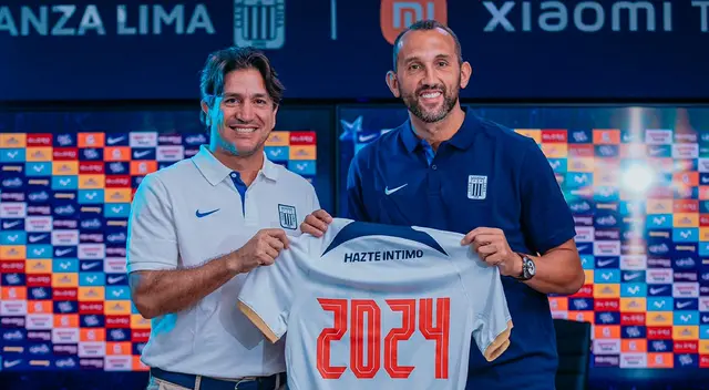 Hernán Barcos continuará formando parte de Alianza Lima para la temporada 2024.