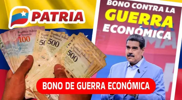 El Bono de Guerra Económica comenzó a pagarse el 15 de diciembre vía el Sistema Patria.