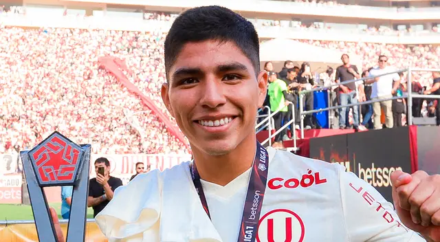 Piero Quispe deja Universitario tras lograr el título de la Liga 1 2023.