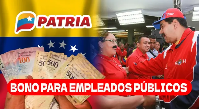 El Bono Guerra Económica para trabajadores públicos ya está disponible en el Sistema Patria.