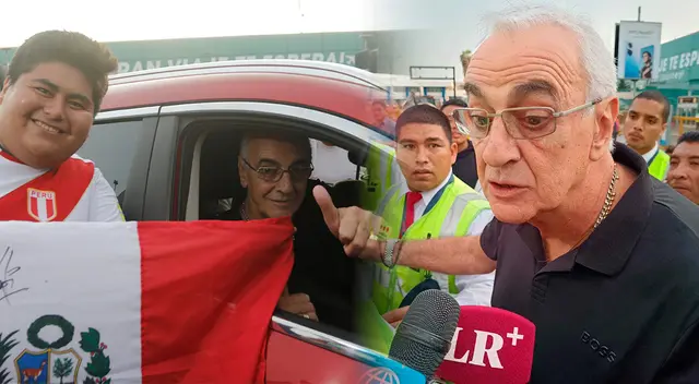 Jorge Fossati llegó al Perú y recibió muestras de cariño