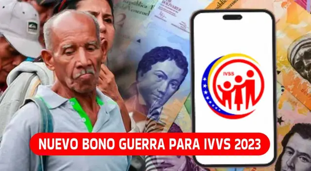 El nuevo Bono de Guerra para IVSS llegará al Sistema Patria los próximos días de diciembre. El nuevo Bono de Guerra para IVSS llegará al Sistema Patria los próximos días de diciembre.