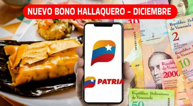 El Bono Hallaquero sería entregado vía el Sistema Patria los próximos días de diciembre.