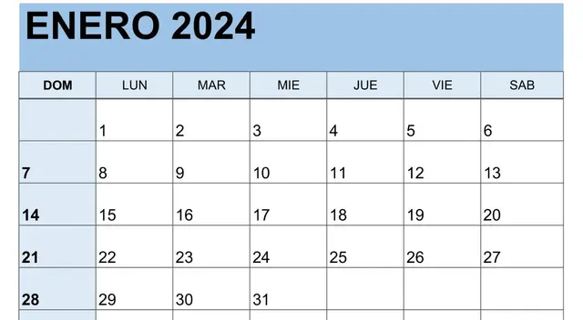 Enero 2024: conoce qué día tu cumpleaños este mes