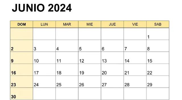 Conoce cuándo cae tu cumpleaños en el mes de junio 2024