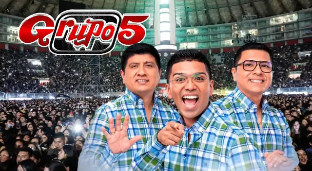 Grupo 5 en concierto: descubre detalles del show este 2024