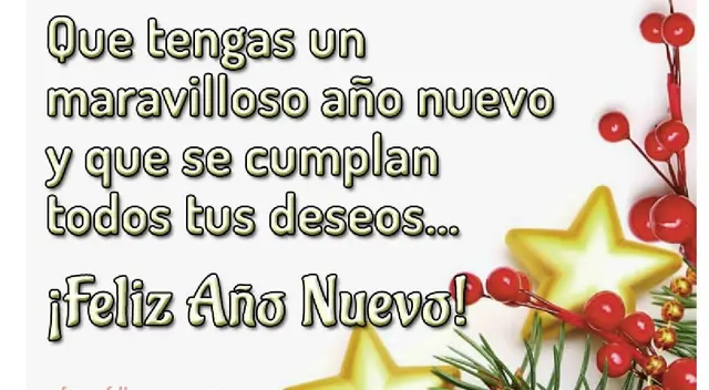 Las más llamativas frases de fin de año: descarga y disfruta Las más llamativas frases de fin de año: descarga y disfruta