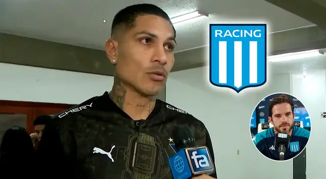 Paolo Guerrero no descarta volver a Racing Club