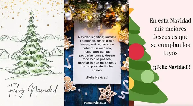 Descubre las mejores frases y mensajes de Navidad para enviar a tus seres queridos. Descubre las mejores frases y mensajes de Navidad para enviar a tus seres queridos.