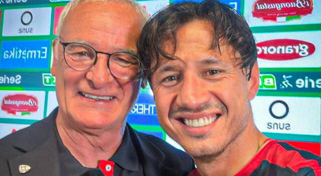 Claudio Ranieri destacó a Gianluca Lapadula