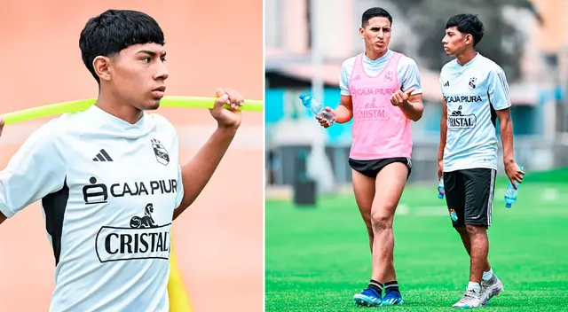 Max Castro trabaja con el primer equipo de Sporting Cristal en la pretemporada 2024.