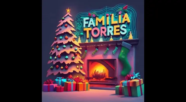Apellido de la familia Torres en hermoso diseño navideño 3D para descargar GRATIS. Apellido de la familia Torres en hermoso diseño navideño 3D para descargar GRATIS.