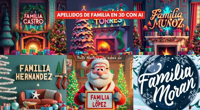 Descarga AQUÍ apellidos de familias en 3D personalizados con Inteligencia Artificial. Descarga AQUÍ apellidos de familias en 3D personalizados con Inteligencia Artificial.