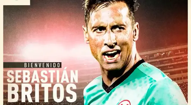 Britos llega a Universitario procedente de Liverpool de Uruguay.