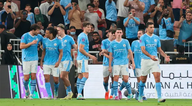 Manchester City vs Fluminense por final del Mundial de Clubes 2023