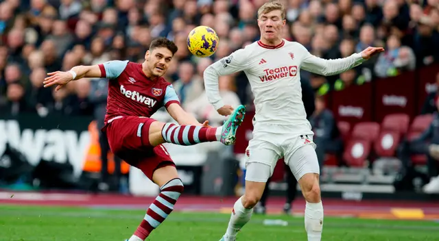 Manchester United perdió 2-0 ante West Ham en el Olímpico de Londres
