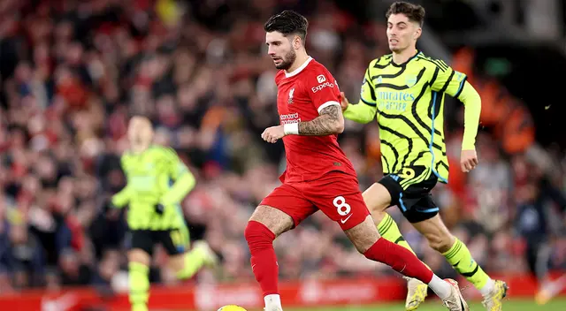 Liverpool vs. Arsenal por Premier League desde Anfield