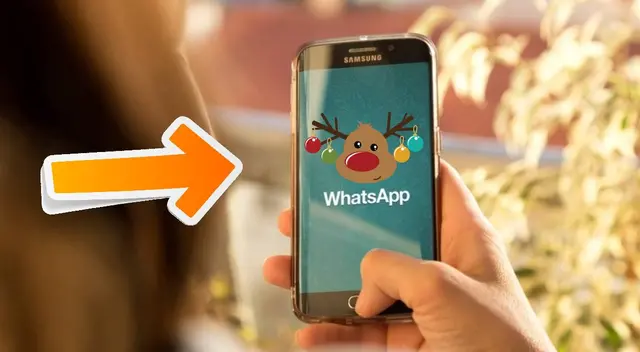 Cambia el ícono de tu WhatsApp por un tierno reno de Navidad